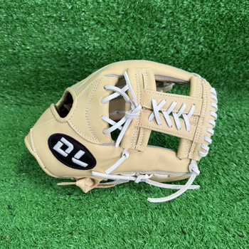 Ādas cieta infield rokas cimds beisbolam un softballam, jauniešiem un pieaugušajiem, iespēja logotipa drukāšanai
