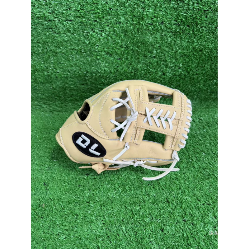 Ādas cieta infield rokas cimds beisbolam un softballam, jauniešiem un pieaugušajiem, iespēja logotipa drukāšanai