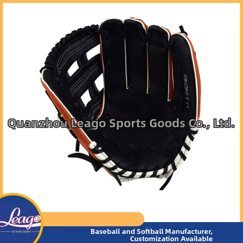 Baseball kesztyű balkezes használatra, keiken PVC, eredet Kína, testreszabható logó, alkalmas softball