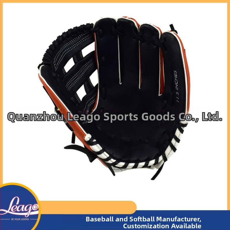 Baseballová rukavica pre ľavú ruku, keiken PVC, pôvod Čína, prispôsobiteľné logo, vhodné pre softball