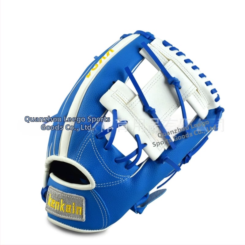 Baseball kesztyű balkezes használatra, keiken PVC, eredet Kína, testreszabható logó, alkalmas softball