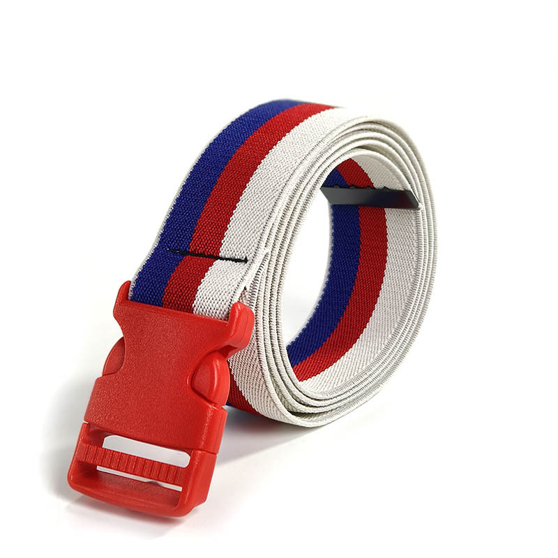 Centură din pânză cu cataramă din plastic, stil japonez-coreean preppy, primăvara 2024