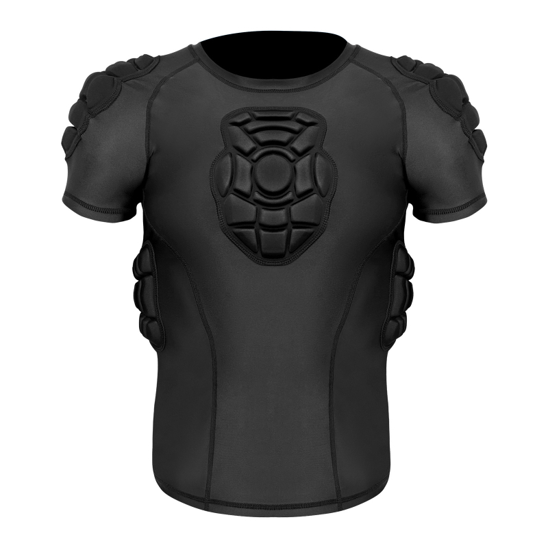 Echipament de protecție sportiv combinat pentru adulți, cu material EVA, protecție la talie și umeri, potrivit pentru baschet, fotbal, rugby și baseball