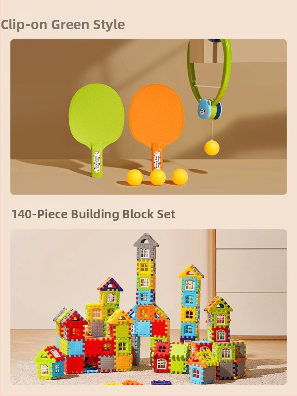 Laste lauatennise treener – rippuv ukse raamile, sisekasutuseks, PP-materjal, kohandatav