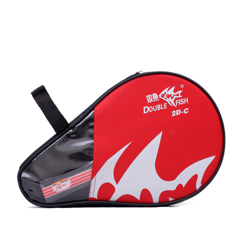 Rachetă de tenis de masă pentru începători – stil Shakehand, lamă din poplar, gumă anti-adeziv, personalizabil cu siglă, brand Double Fish