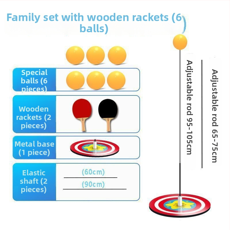 Tréner stolného tenisu – pevné zariadenie na samostatný a dvojhry tréning