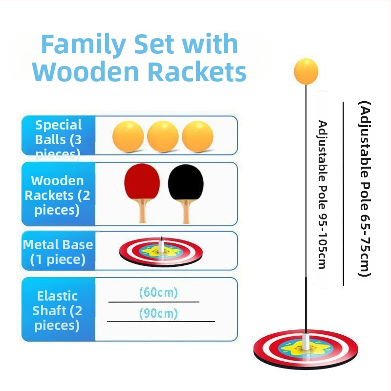 Galda tenisa treneris – stabila pašmācības iekārta solo un dubulspēlēm