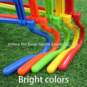 Stativ pliabil pentru obstacole pentru fotbal și baschet, material ABS, înălțime reglabilă, instrument de antrenament, Crown marcă