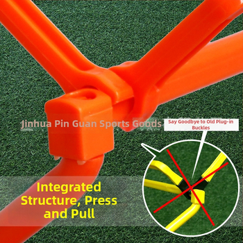 Stativ pliabil pentru obstacole pentru fotbal și baschet, material ABS, înălțime reglabilă, instrument de antrenament, Crown marcă