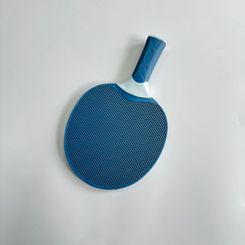 LONGLOVE Rachetă de tenis de masă cu placă PE la bază, cauciuc cu adeziv pozitiv, rachetă tip Shoot Straight, model AL1005906034