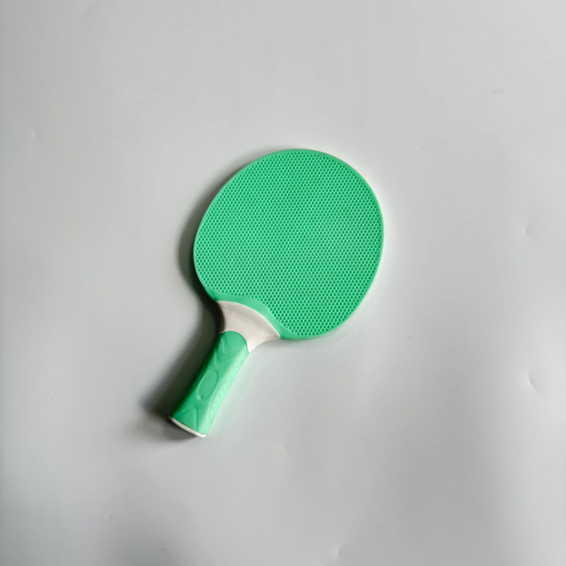 LONGLOVE Rachetă de tenis de masă cu placă PE la bază, cauciuc cu adeziv pozitiv, rachetă tip Shoot Straight, model AL1005906034