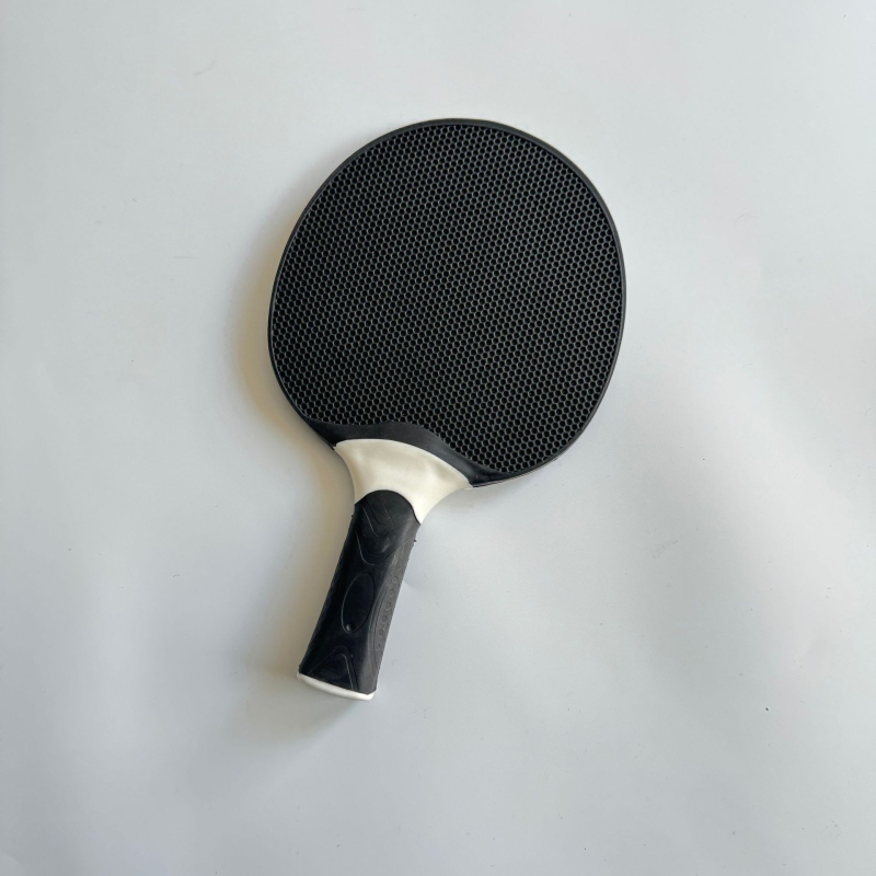 LONGLOVE Rachetă de tenis de masă cu placă PE la bază, cauciuc cu adeziv pozitiv, rachetă tip Shoot Straight, model AL1005906034