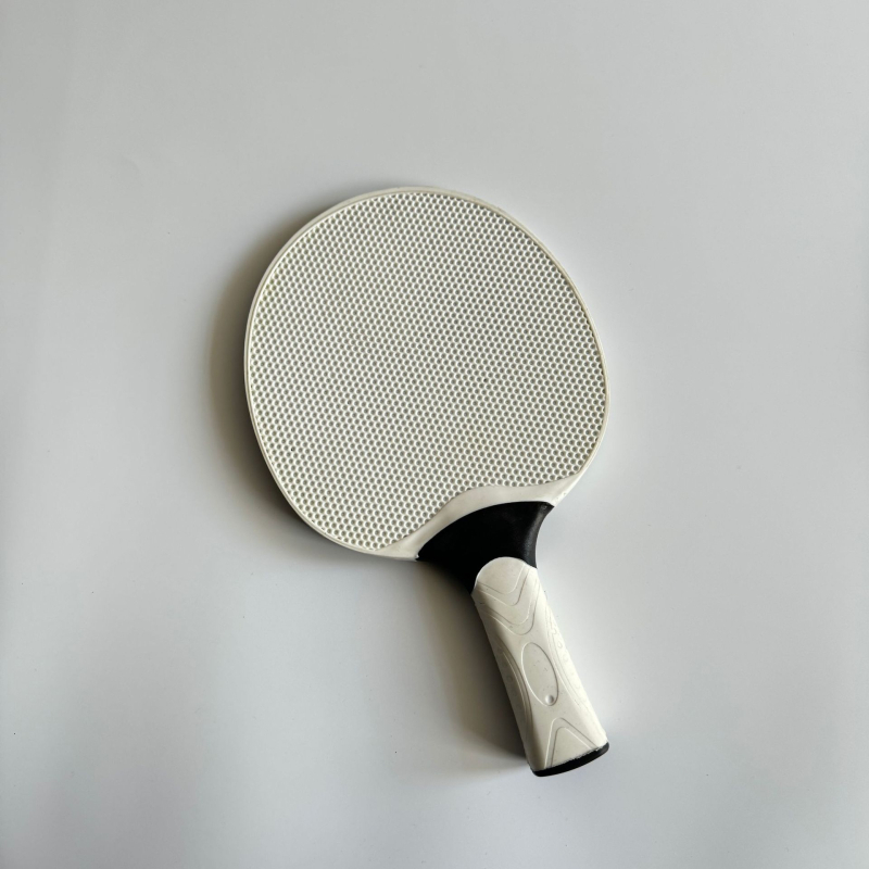 LONGLOVE Rachetă de tenis de masă cu placă PE la bază, cauciuc cu adeziv pozitiv, rachetă tip Shoot Straight, model AL1005906034