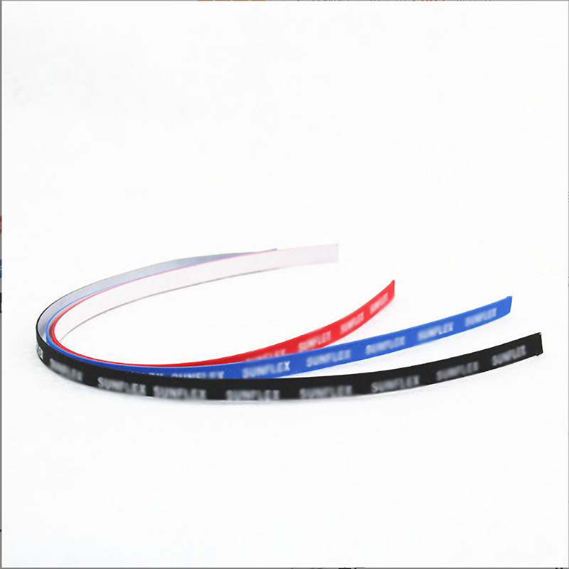 Galda tenisa reketes aizsargfilms — caurspīdīgs līmējošs pārklājums gumijas virsmai