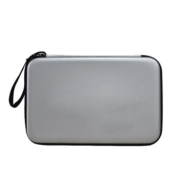 Galda tenisa reketes soma – kvadrātveida ūdensnecaurlaidīga cieta korpusa soma, kritienu aizsardzība, ķirbja formas dizains