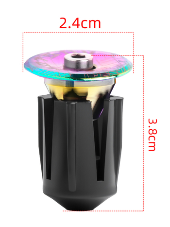 MOTSUV aluminijski utikač za proširenje upravljača bicikla — prilagodljivo, unisex, licencirana privatna oznaka