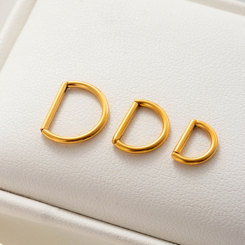 Deguna gredzens — auskari, elektroplatēts metāls, sirds dizains, modes sērija