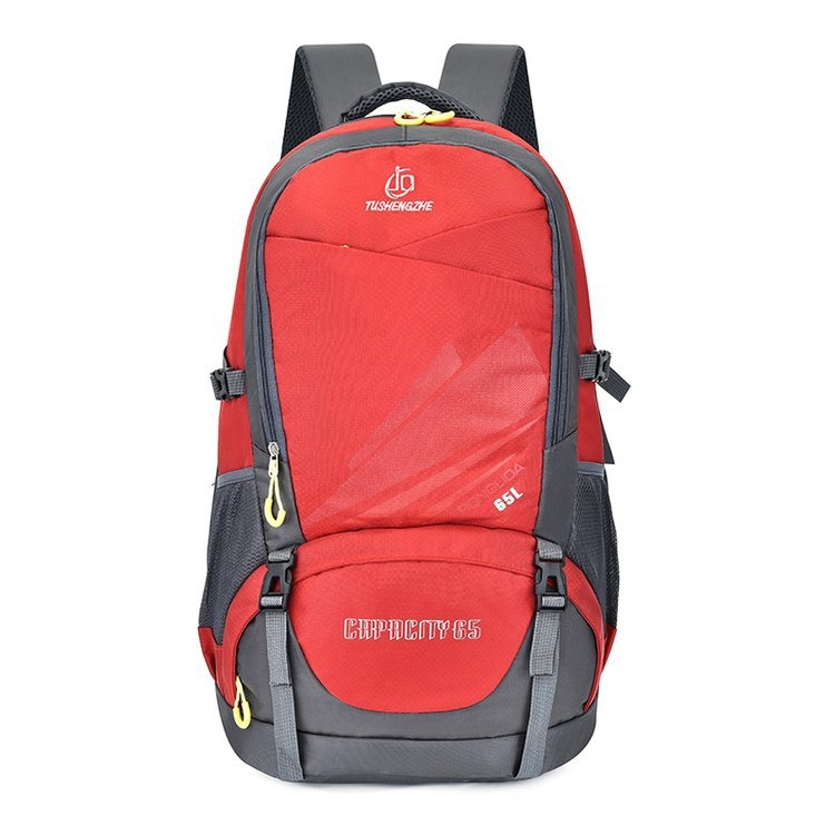 Планинска раница за туризъм — Oxford плат, водоустойчива, унисекс, есенно издание 2025, извити презрамки