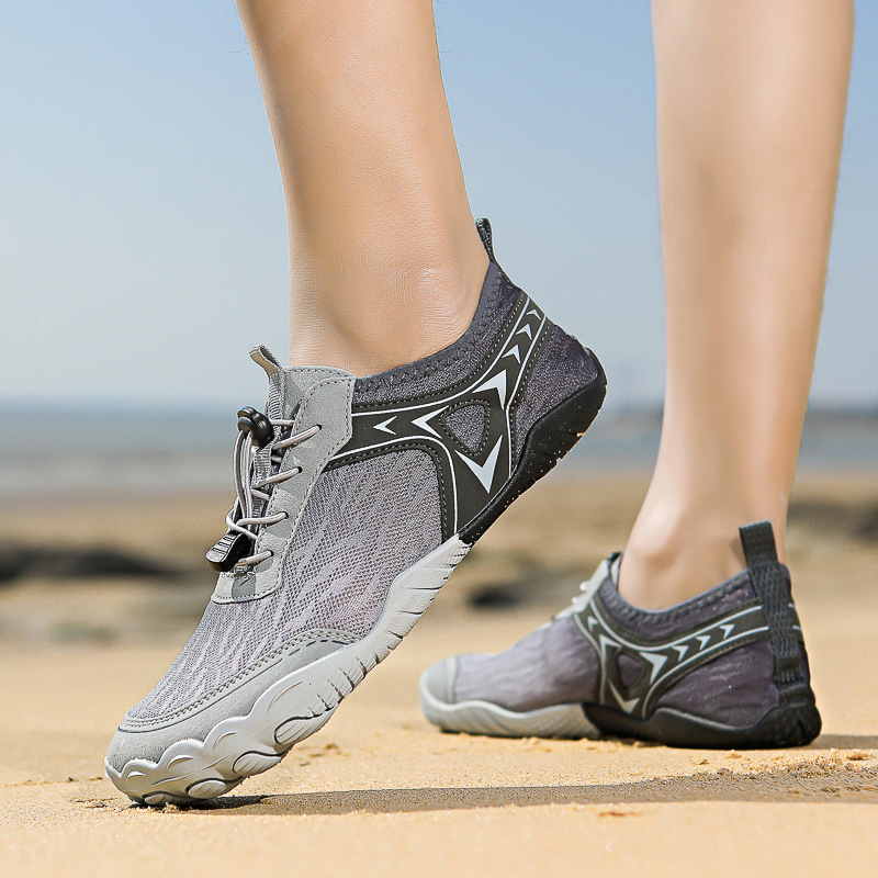 Unisex cipele za riječnu potragu – brzo sušeće, prozračne, niska visina, protuklizni gumeni potplat