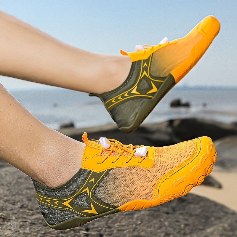 Unisex cipele za riječnu potragu – brzo sušeće, prozračne, niska visina, protuklizni gumeni potplat