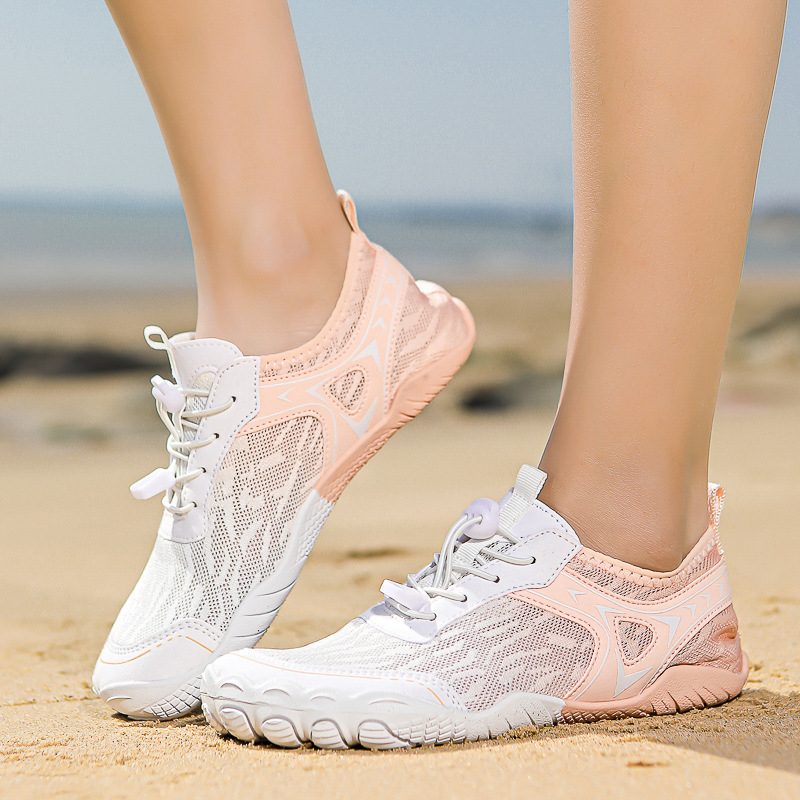 Unisex cipele za riječnu potragu – brzo sušeće, prozračne, niska visina, protuklizni gumeni potplat