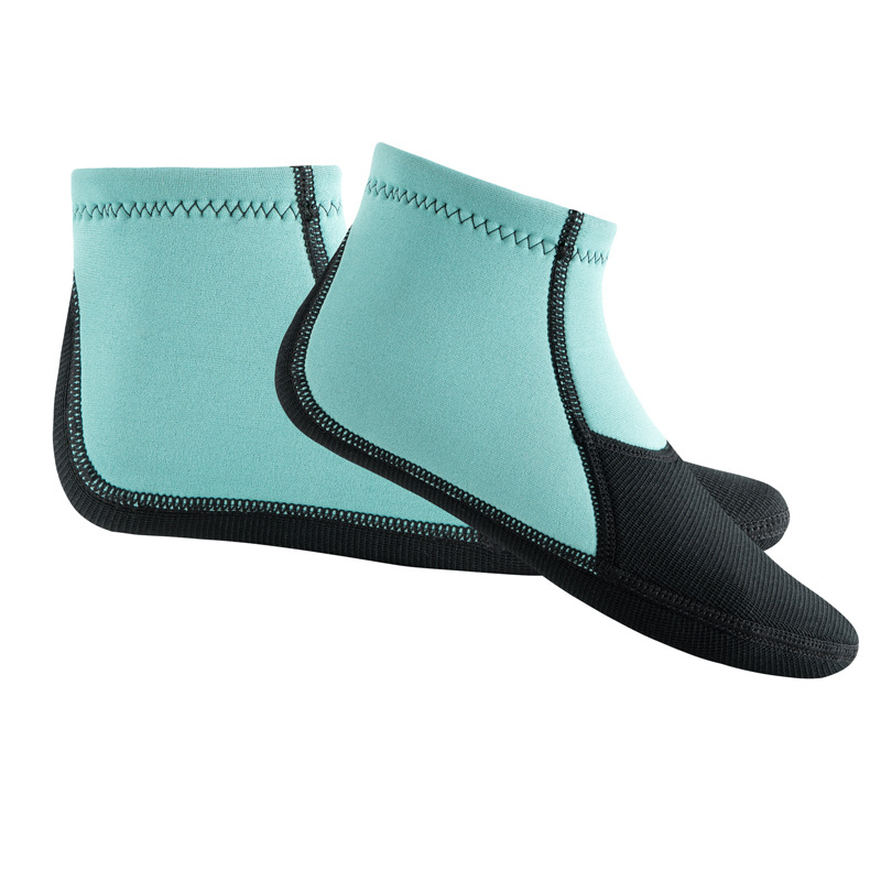 Șosete de scufundări 3 mm, camuflaj, lungime medie, neopren, talpă antiaderentă, durabile