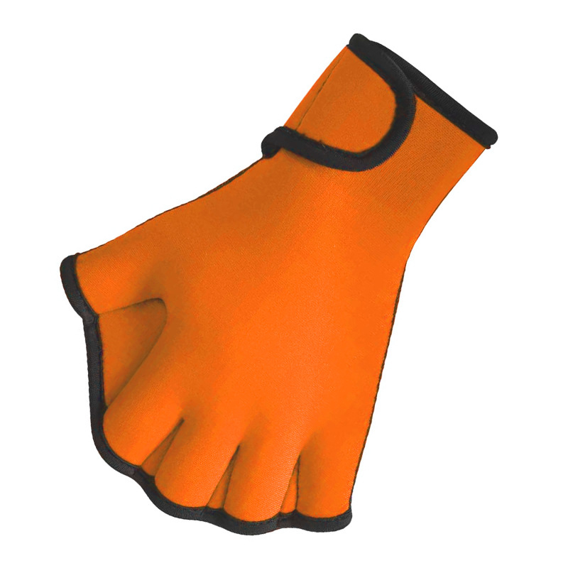 Gumene rukavice za plivanje s web-dlanovima za trening (Brand: OMOUBOI; Materijal: gumeni potapljački materijal; Primarna publika: djeca i odrasli; Ovlaštene privatne marke: Da)