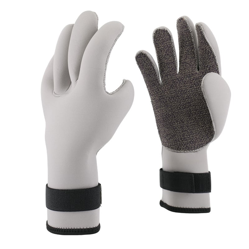 3 mm vastag szilikon búvárkesztyűk – uniszex, csúszásmentes, kopásálló, UV védelem, búvárkodáshoz, úszáshoz és szörfözéshez