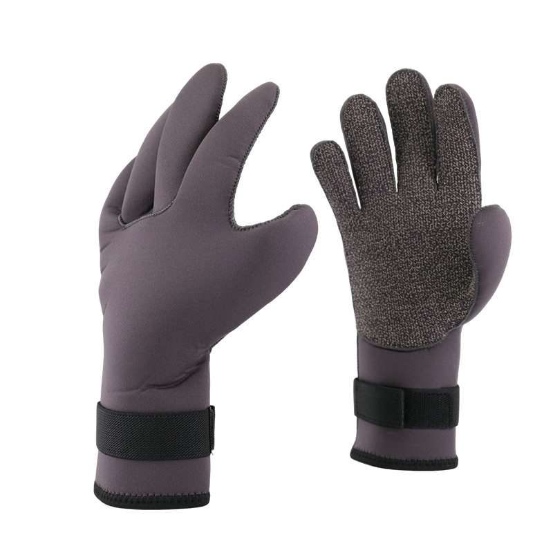 3 mm vastag szilikon búvárkesztyűk – uniszex, csúszásmentes, kopásálló, UV védelem, búvárkodáshoz, úszáshoz és szörfözéshez