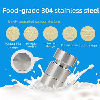 Χειροκίνητη πρέσα τυριού με εργαλείο φόρμας για οικιακή χρήση – 304 ανοξείδωτο ατσάλι, μοντέρνος μινιμαλιστικός σχεδιασμός, μηχανή παραγωγής τυριού σε σκόνη