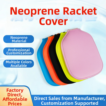 Neopreno vandeniui atsparus, nešiojamas raketės dėklas stalo tenisui, tenisui, pickleball ir paplūdimiui – Medžiaga 79921, Pritaikymas: Taip, Pakuotė: 100