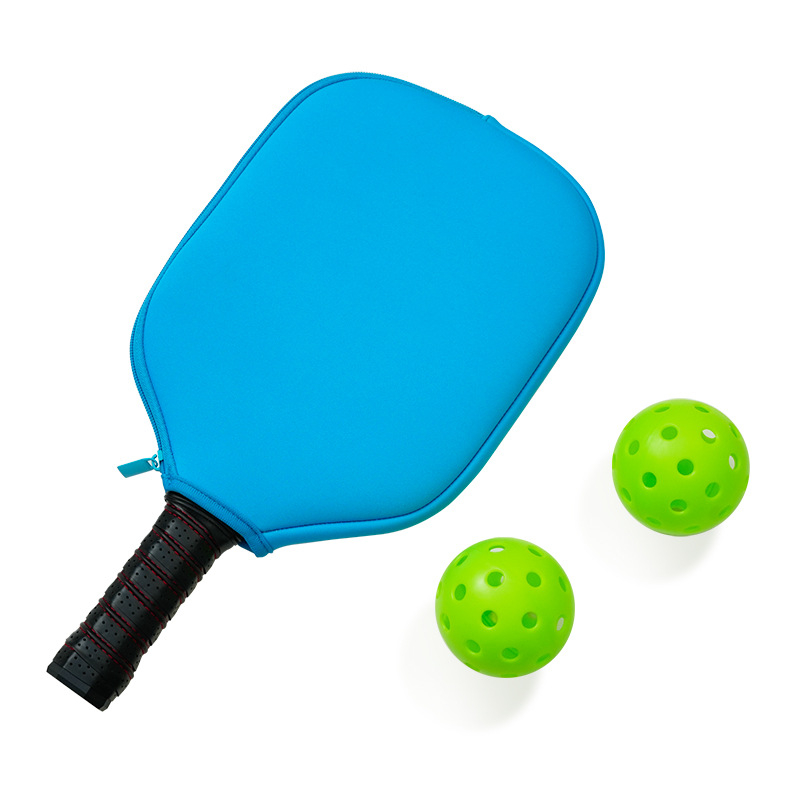 Neopreno vandeniui atsparus, nešiojamas raketės dėklas stalo tenisui, tenisui, pickleball ir paplūdimiui – Medžiaga 79921, Pritaikymas: Taip, Pakuotė: 100