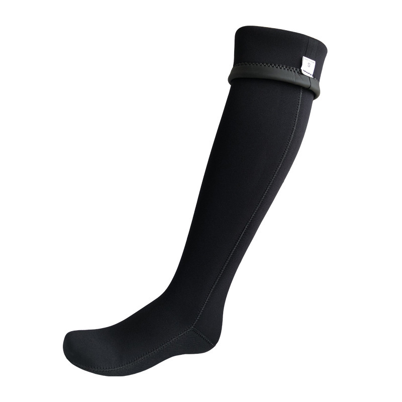 Șosete de scufundări 3 mm neopren, impermeabile, lungi pentru înot, antiderapante, anti-zgârieturi