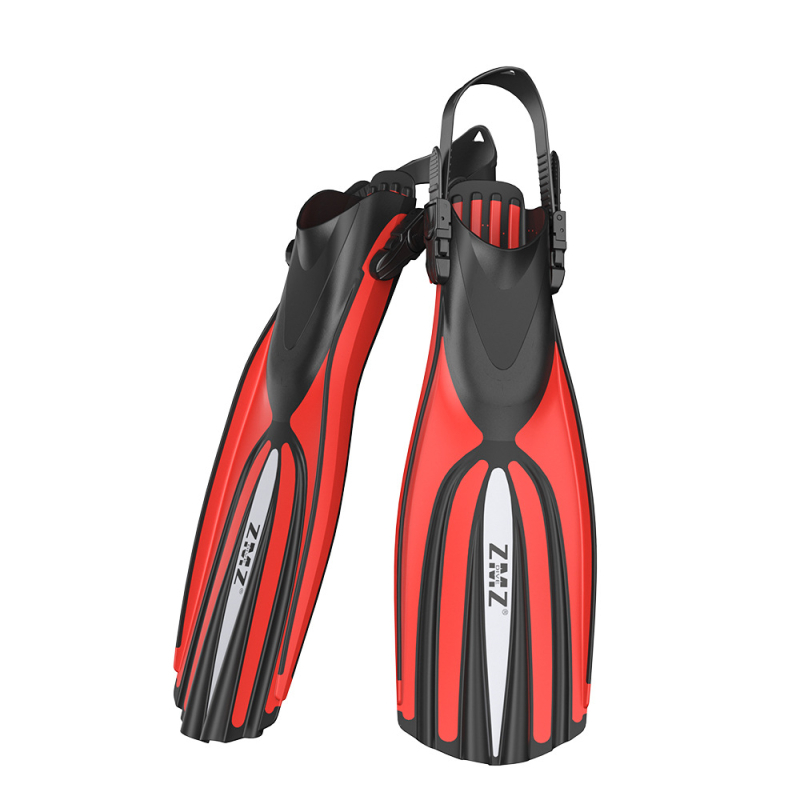 Duge ronilačke peraje od PVC, ZMZDIVE, prilagodljive, s mogućnošću privatne etikete, za odrasle