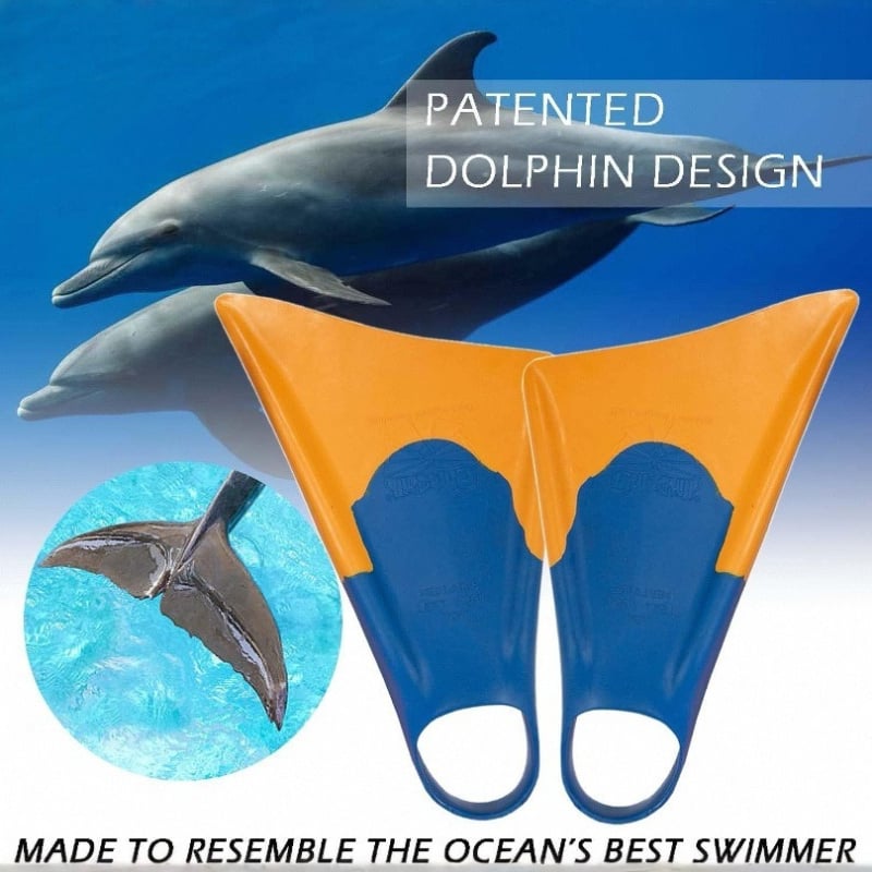Gumeni plivački finovi za odrasle, dugački i kratki, profesionalni za surfanje — Dolphin Bay