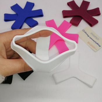 Silikonska traka za pričvršćivanje plivačkih peraja s prstenom za zadržavanje — za odrasle, sprječava gubitak tijekom ronjenja i snorkelinga