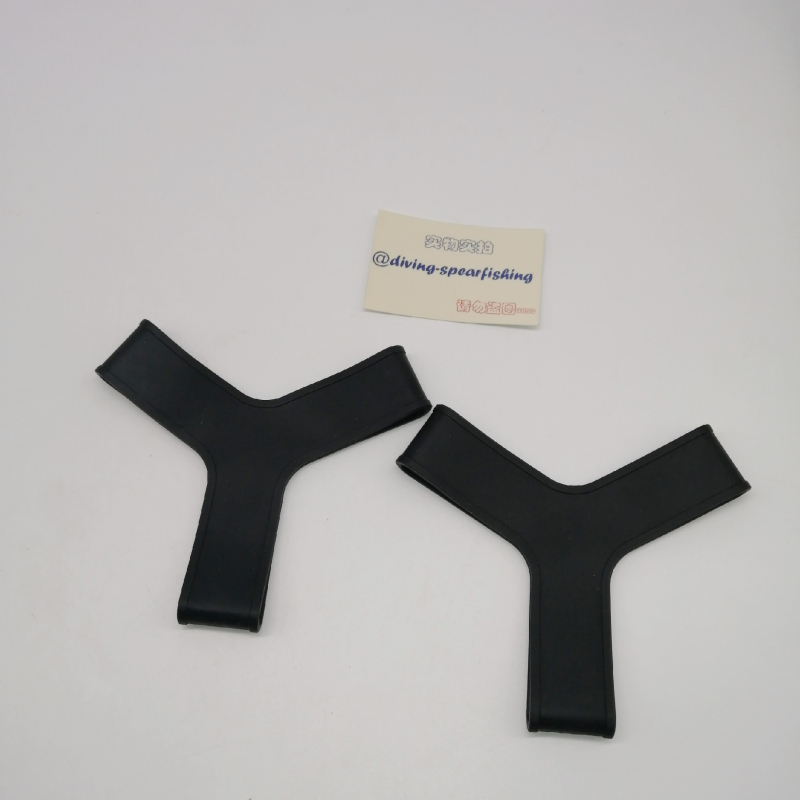 Silikonska traka za pričvršćivanje plivačkih peraja s prstenom za zadržavanje — za odrasle, sprječava gubitak tijekom ronjenja i snorkelinga