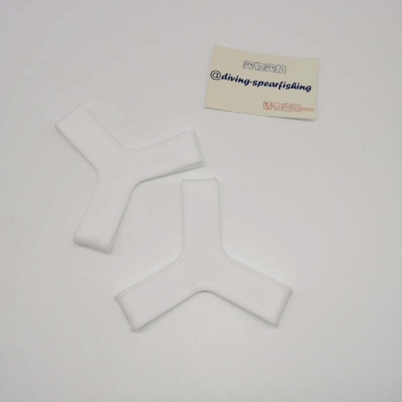 Silikonska traka za pričvršćivanje plivačkih peraja s prstenom za zadržavanje — za odrasle, sprječava gubitak tijekom ronjenja i snorkelinga