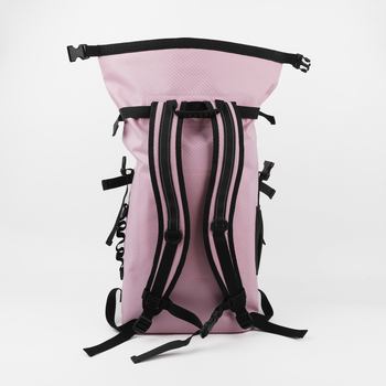 Daudzfunkcionāla ūdensneca mugursoma āra aktivitātēm, 30 L ietilpība; materiāls 500D PVC mesh audums; ūdensnecaurlaidīgs audums; svītrainais raksts; piemērota brīvās niršanas, peldēšanas un raftinga nodarbībām; universāla.