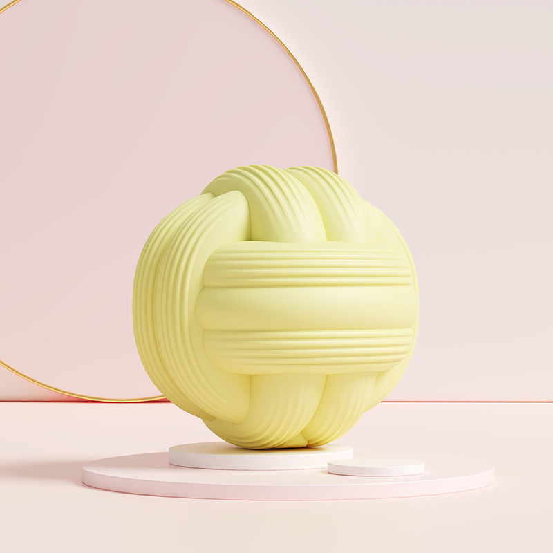 Silikonska masažna joga lopta za cijelo tijelo — fascijalni trening ramena i vrata, opuštanje mišića; Nije nadimljiva; Materijal: silikon; Težina: 160 g