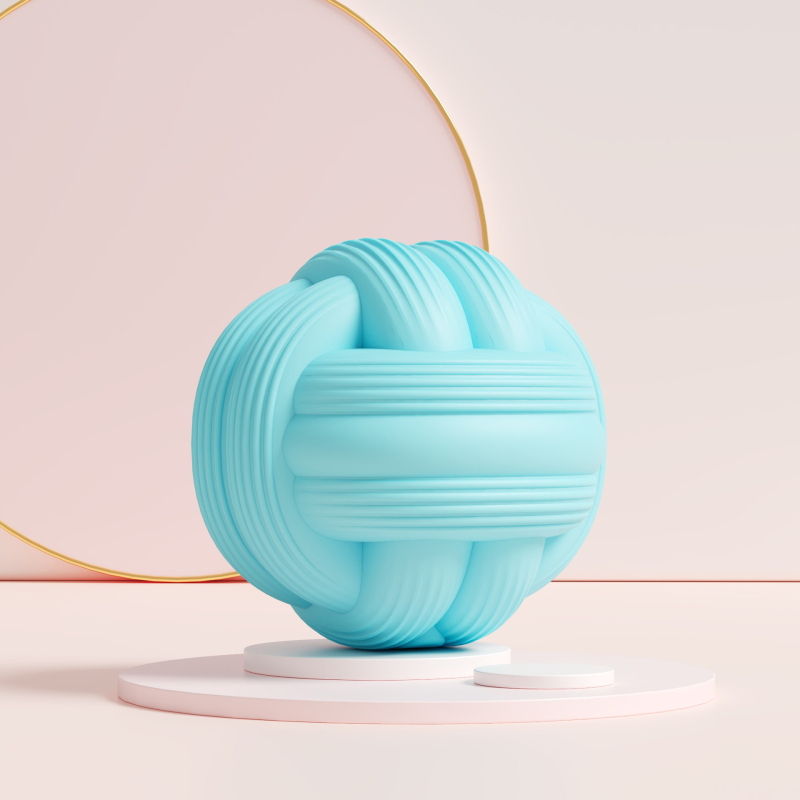 Silikonska masažna joga lopta za cijelo tijelo — fascijalni trening ramena i vrata, opuštanje mišića; Nije nadimljiva; Materijal: silikon; Težina: 160 g