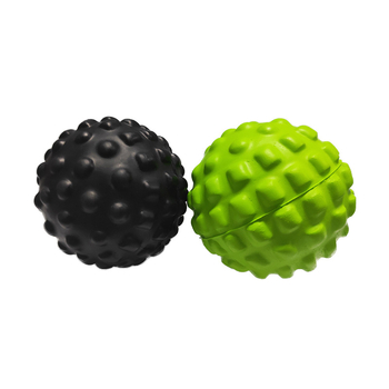 Sierjie PU lopta za masažu stopala s bodljama, fascia masaža za jogu, promjer 70 mm, 60 g, nije naduta