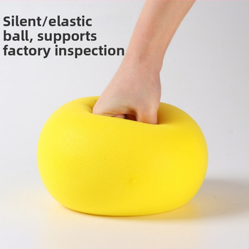 PU pjenasta joga lopta, tiha, ne-naduvljiva unutarnja lopta za fitness i igru, 140 g, mogućnost prilagodbe obrade