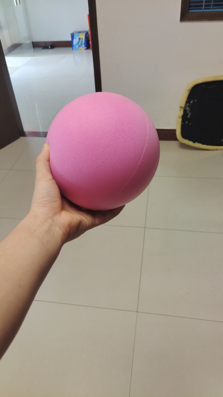 PU pjenasta joga lopta, tiha, ne-naduvljiva unutarnja lopta za fitness i igru, 140 g, mogućnost prilagodbe obrade