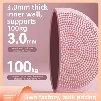 Yoga ravnotežna lopta, PVC napuhljiva, za jačanje jezgre i rehabilitaciju, masaža stopala, vježbe zgloba, 800 g