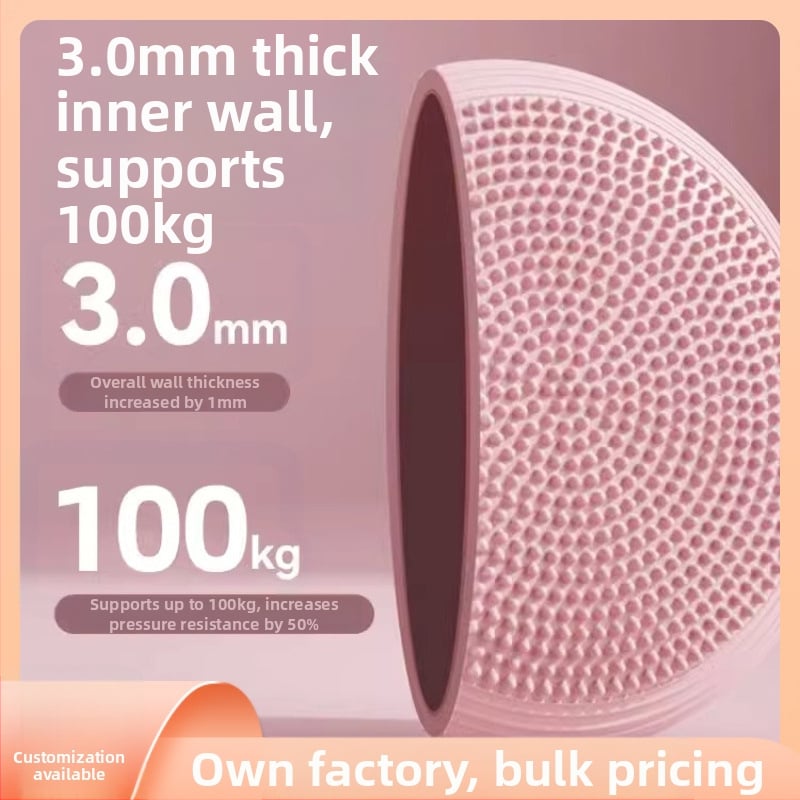 Yoga ravnotežna lopta, PVC napuhljiva, za jačanje jezgre i rehabilitaciju, masaža stopala, vježbe zgloba, 800 g