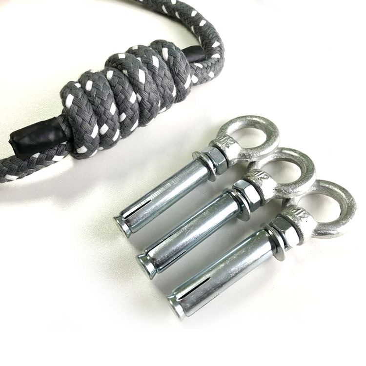 XinReDa Falra szerelhető jóga kötél – poliészter-pamut jóga kötél, inverziós edzéshez, jóga segédeszköz (Típus: Stretch Strap/Yoga Rope; Márka: XinReDa; Anyag: Poliészter-pamut; Kategória: Yoga aids)