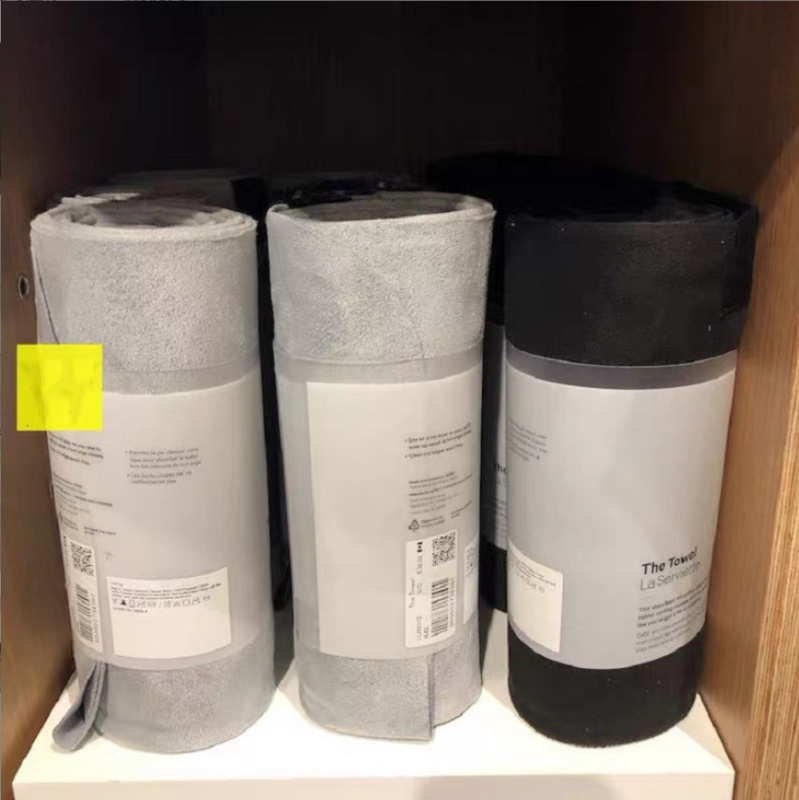 Drukāts jogas dvielis, piemērots jogas matam, pārnēsājams un salokāms, pretslīdošs, sviedru uzsūcējs, velūra tekstūra