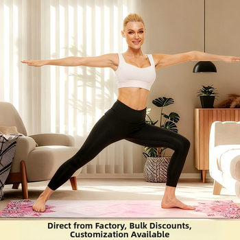 Peng Di mikrošķiedras jogas dvielis fitnesam — 3 mm biezums, 300 g, mitrumu uzsūcošs, neslīdīgs; sastāvs: 85% poliesters, 15% neilons