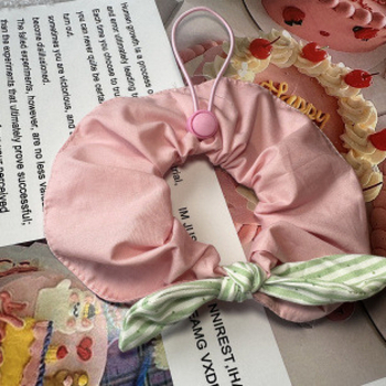 Kiskedvenceknek szóló masni – kockás mintázat, pamut anyag, Ol márka, hercegnő stílus